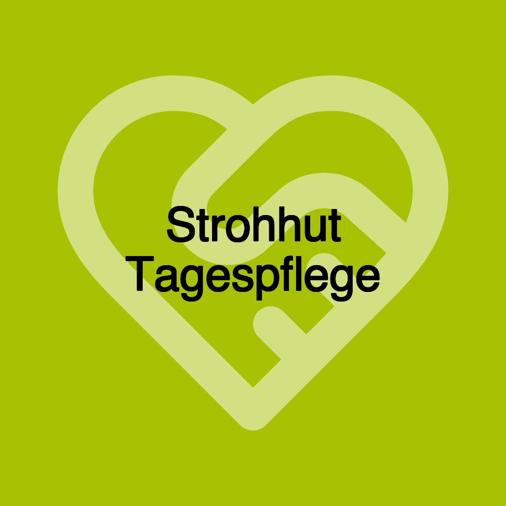 Strohhut Tagespflege