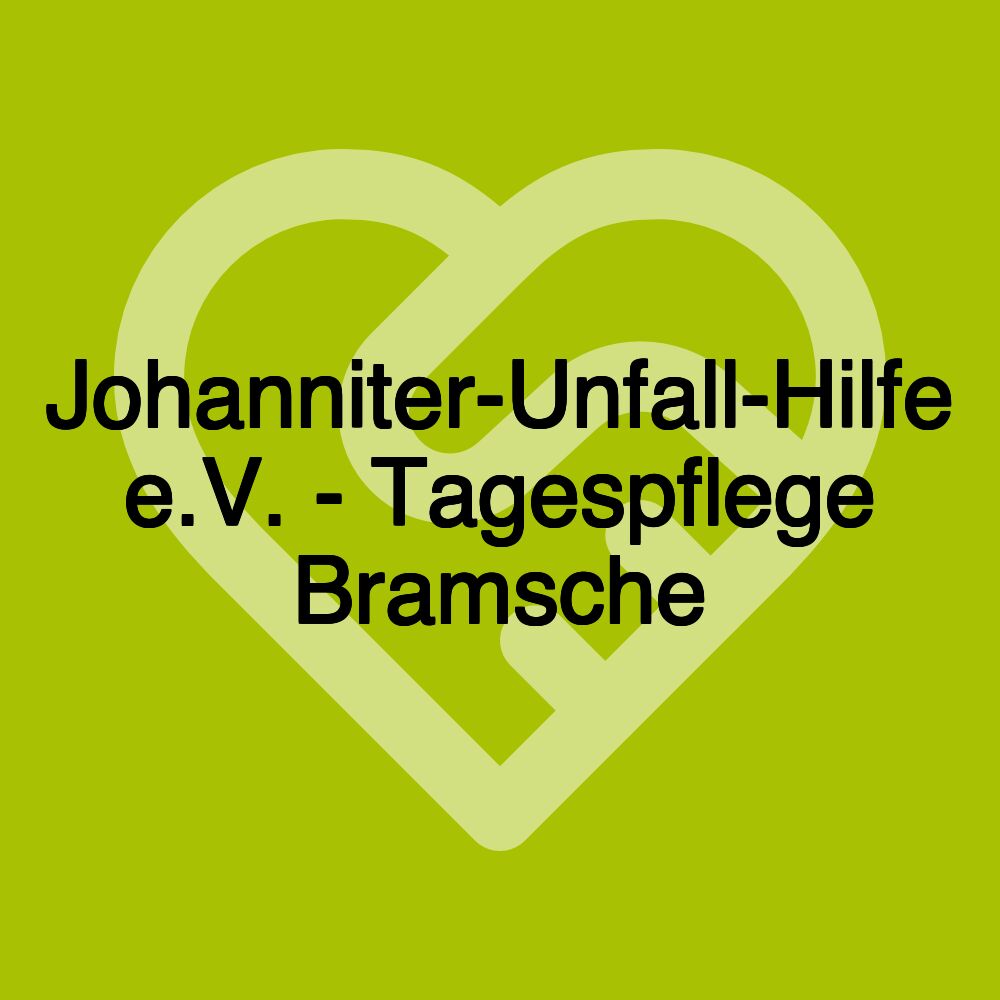 Johanniter-Unfall-Hilfe e.V. - Tagespflege Bramsche
