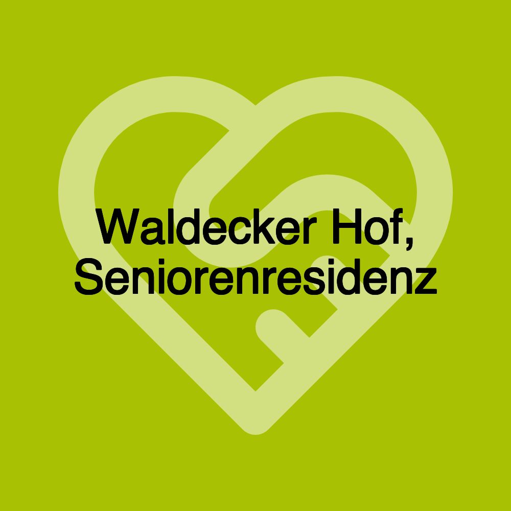 Waldecker Hof, Seniorenresidenz