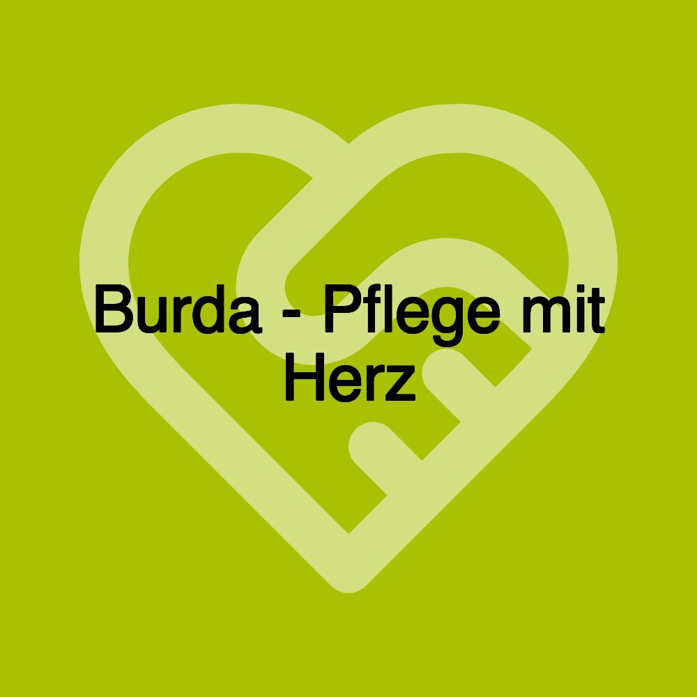 Burda - Pflege mit Herz