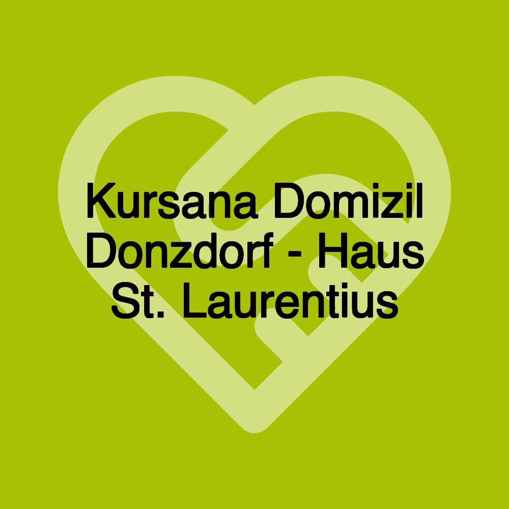 Kursana Domizil Donzdorf - Haus St. Laurentius