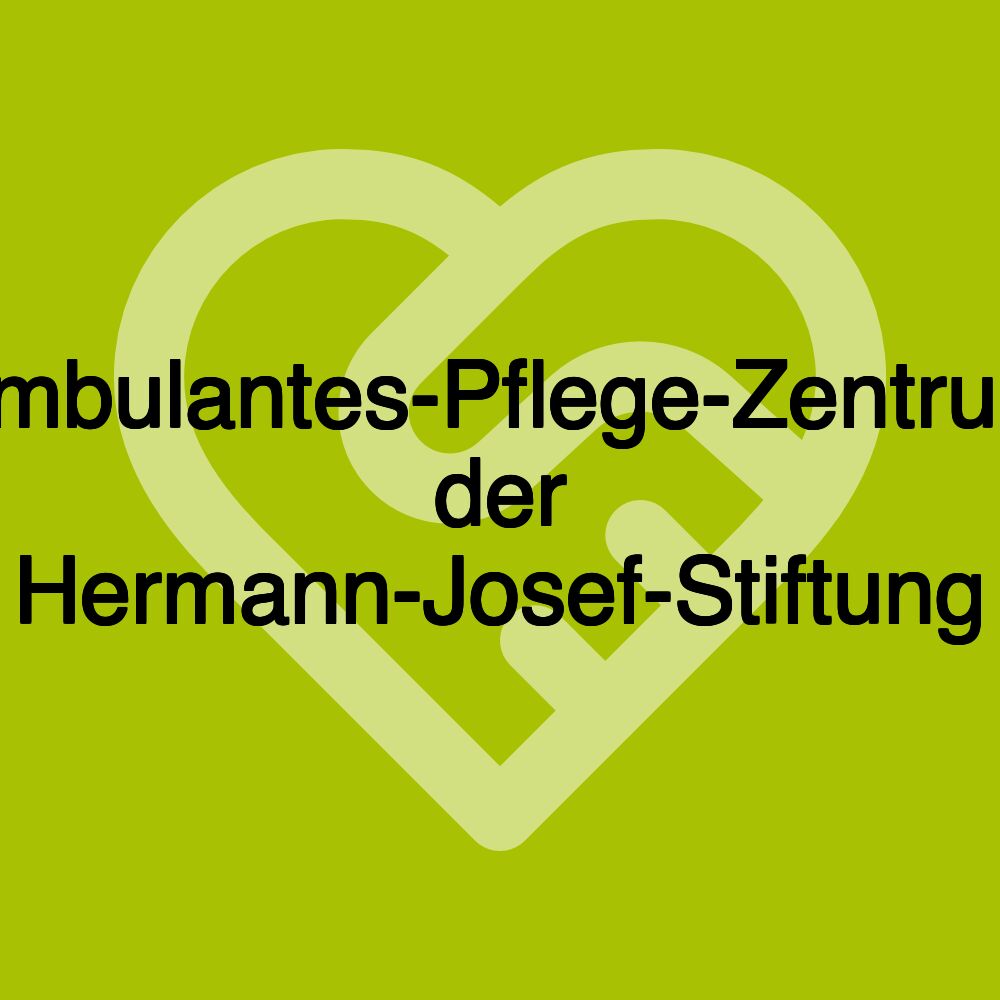 Ambulantes-Pflege-Zentrum der Hermann-Josef-Stiftung