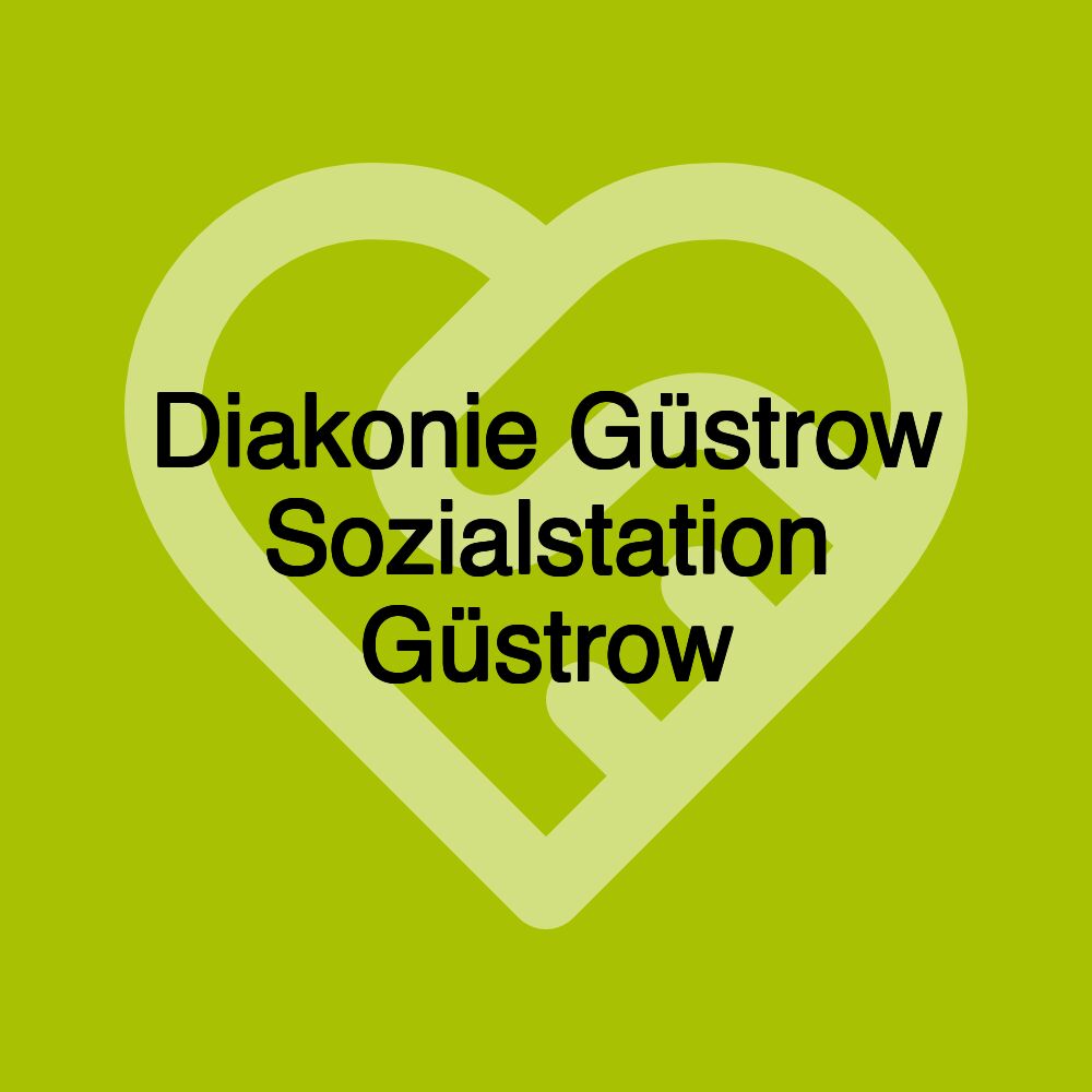 Diakonie Güstrow Sozialstation Güstrow