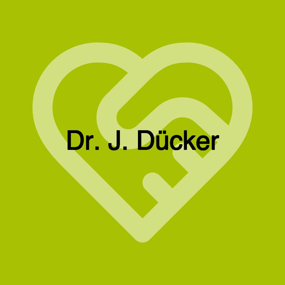 Dr. J. Dücker
