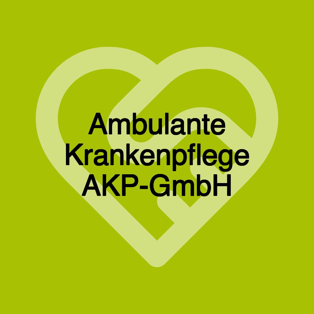 Ambulante Krankenpflege AKP-GmbH