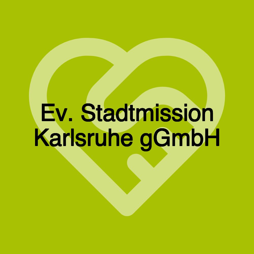 Ev. Stadtmission Karlsruhe gGmbH