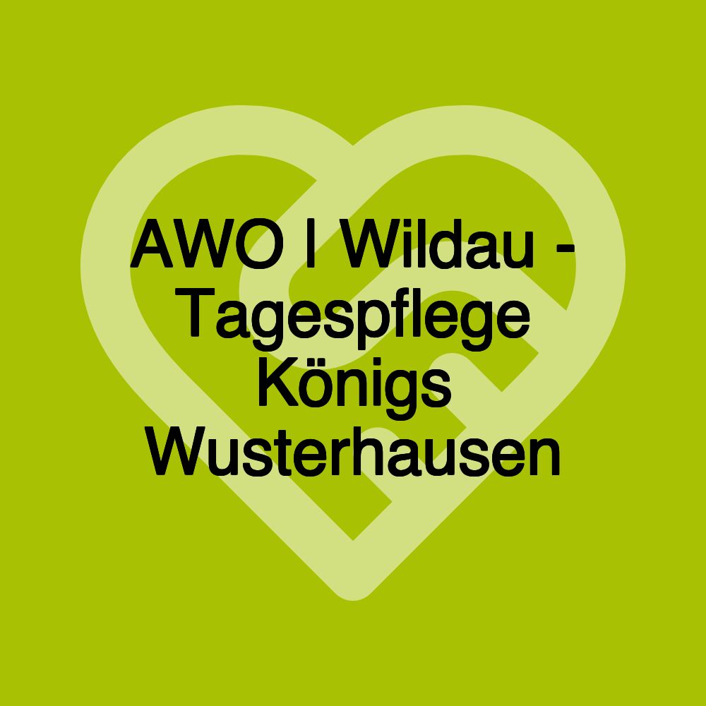 AWO | Wildau - Tagespflege Königs Wusterhausen