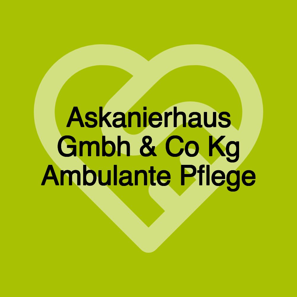 Askanierhaus Gmbh & Co Kg Ambulante Pflege