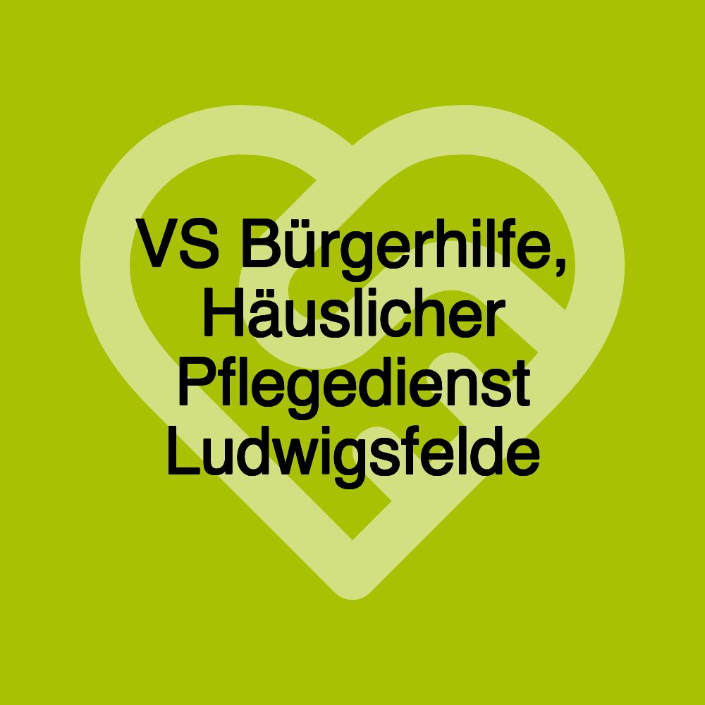 VS Bürgerhilfe, Häuslicher Pflegedienst Ludwigsfelde