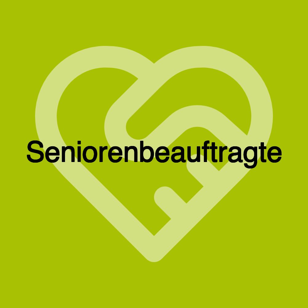 Seniorenbeauftragte