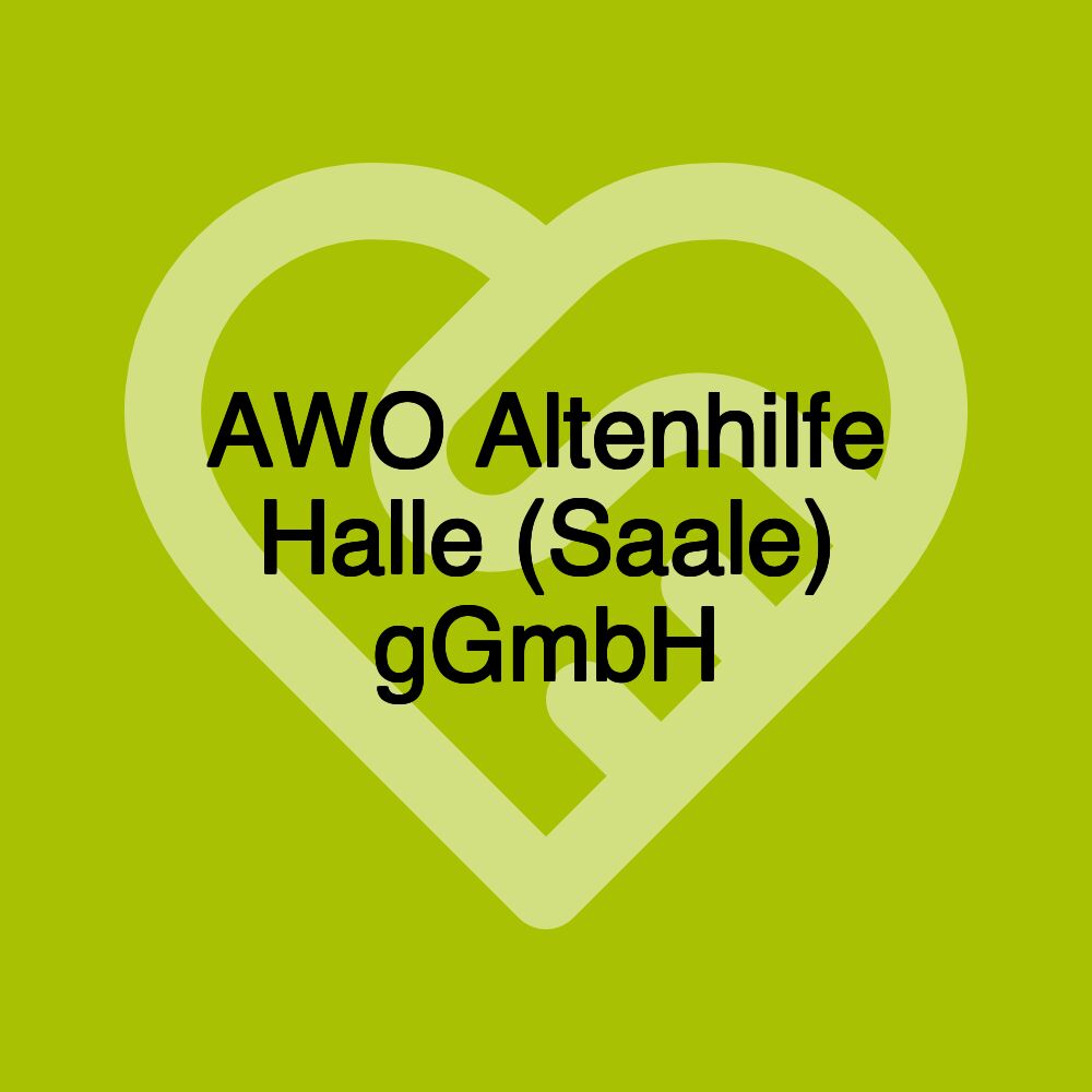 AWO Altenhilfe Halle (Saale) gGmbH