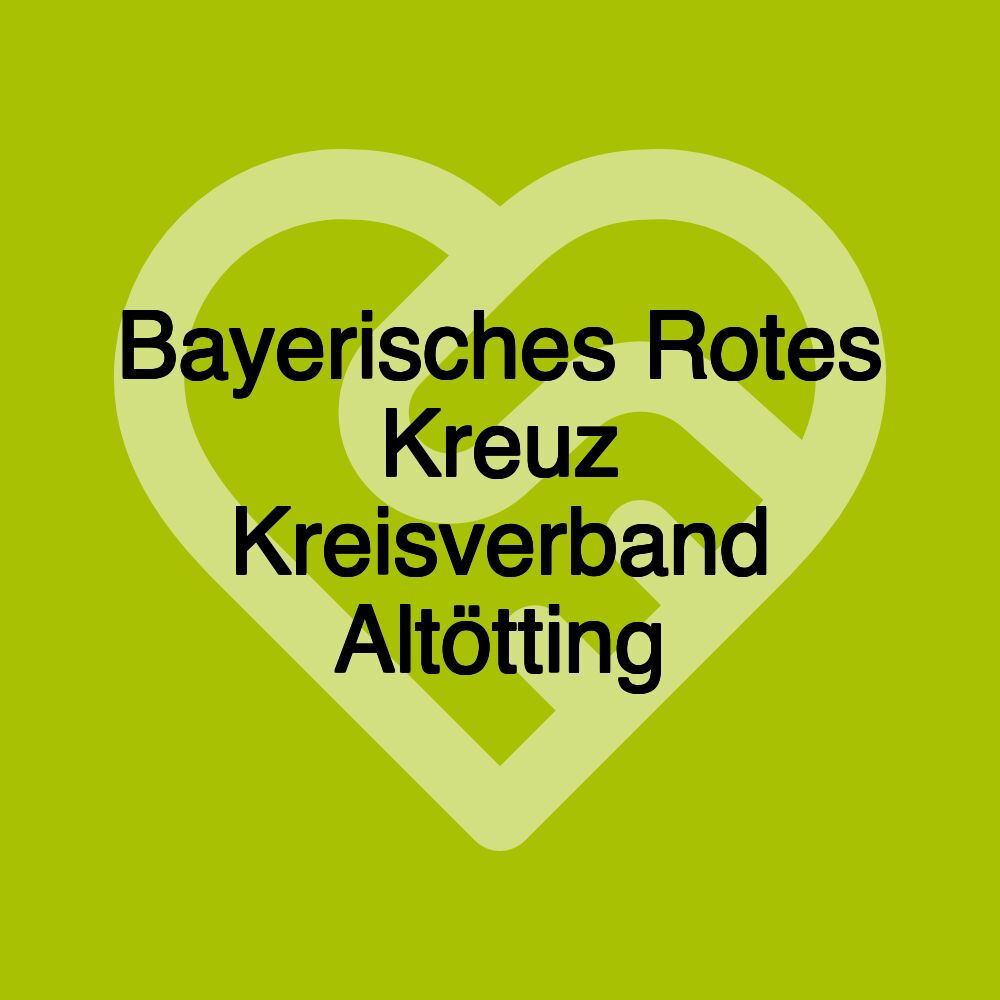 Bayerisches Rotes Kreuz Kreisverband Altötting