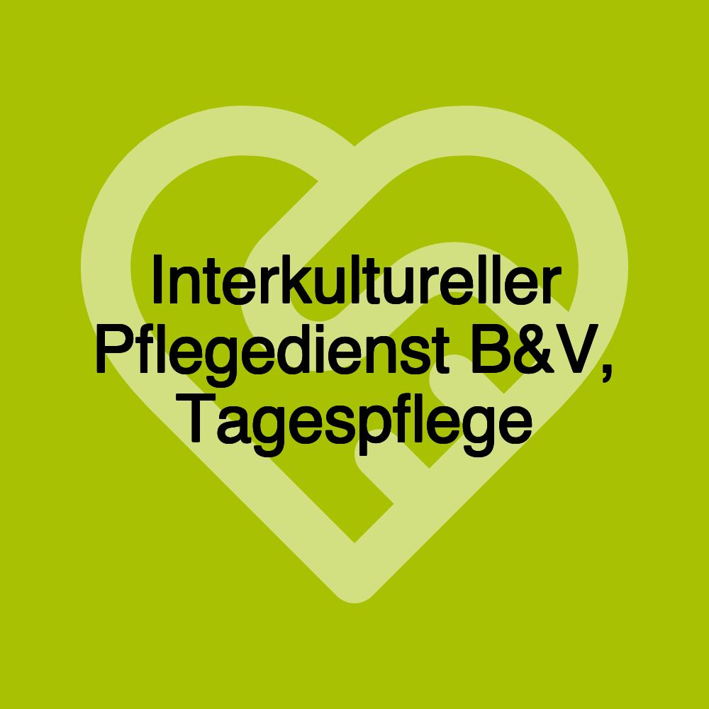 Interkultureller Pflegedienst B&V, Tagespflege