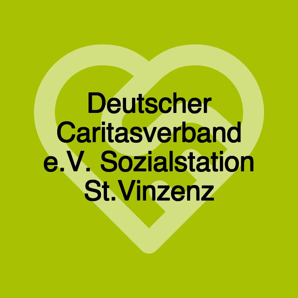 Deutscher Caritasverband e.V. Sozialstation St.Vinzenz