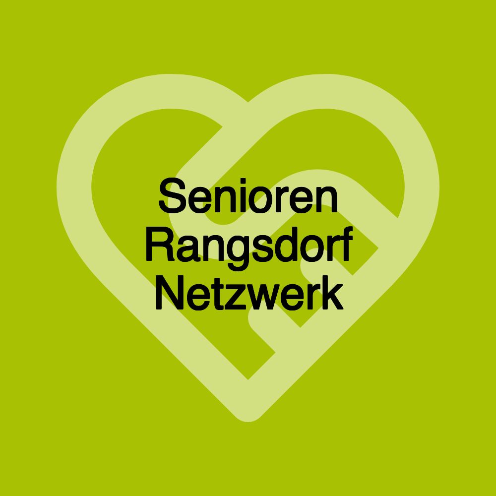 Senioren Rangsdorf Netzwerk