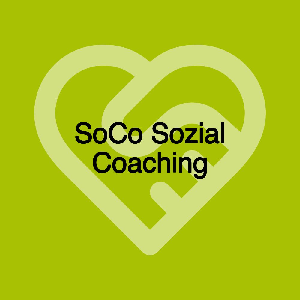 SoCo Sozial Coaching