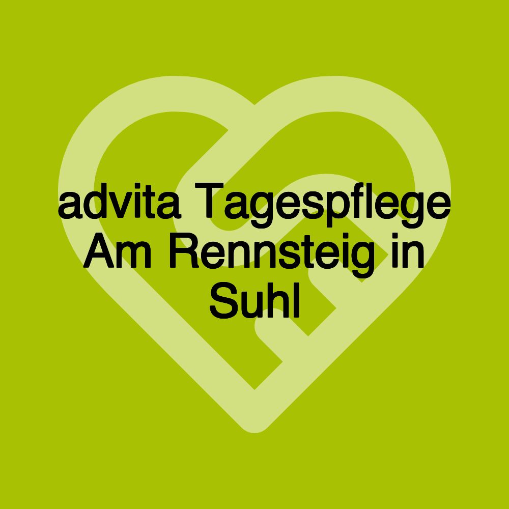 advita Tagespflege Am Rennsteig in Suhl
