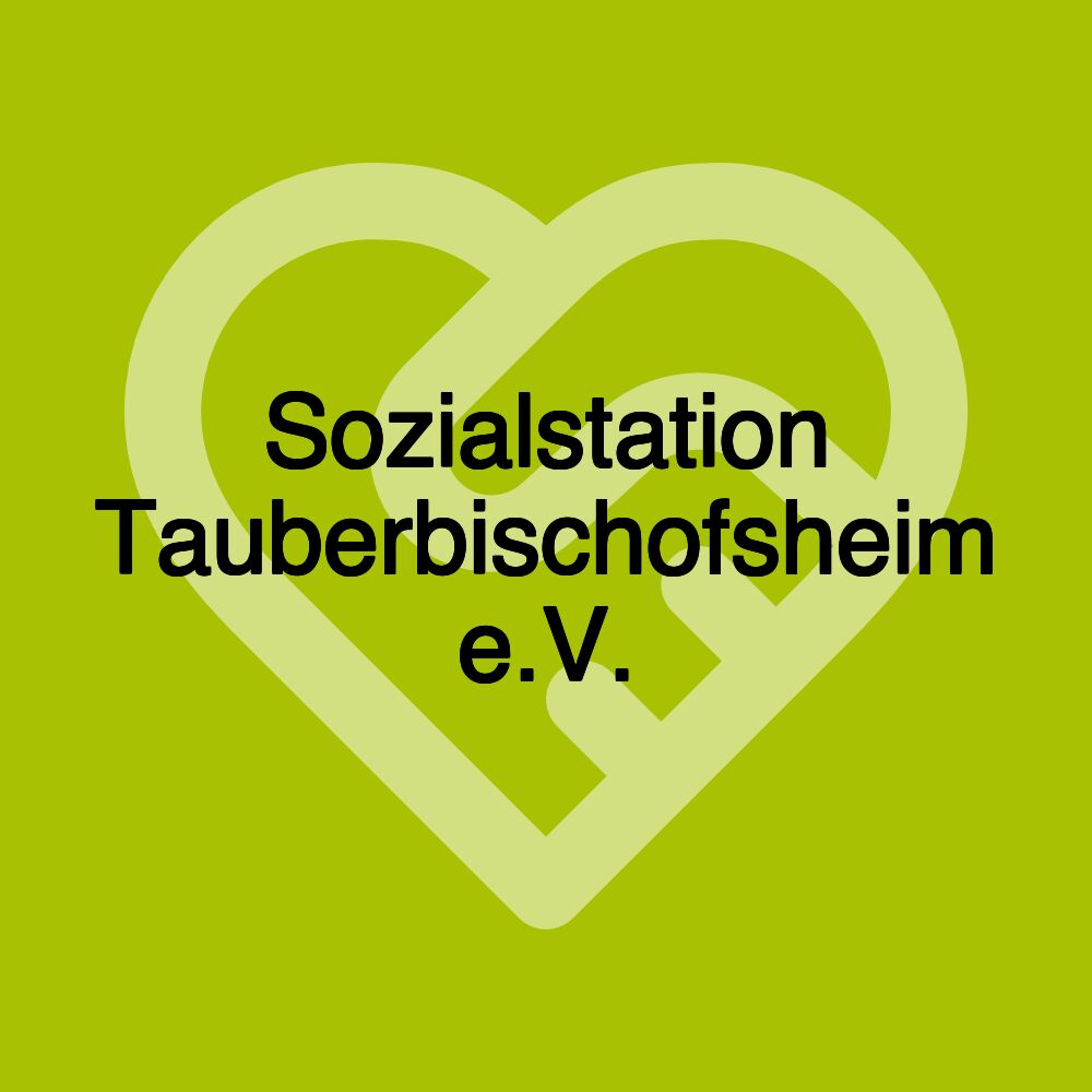 Sozialstation Tauberbischofsheim e.V.