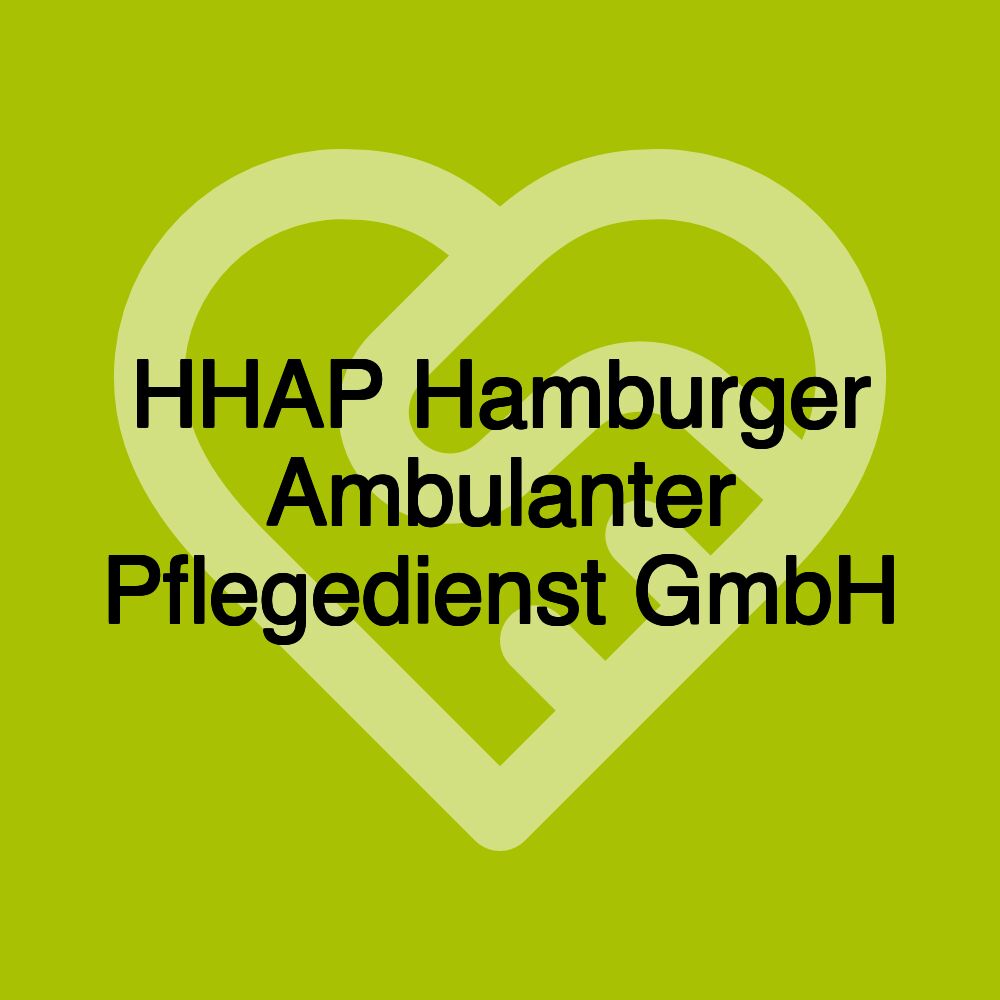 HHAP Hamburger Ambulanter Pflegedienst GmbH
