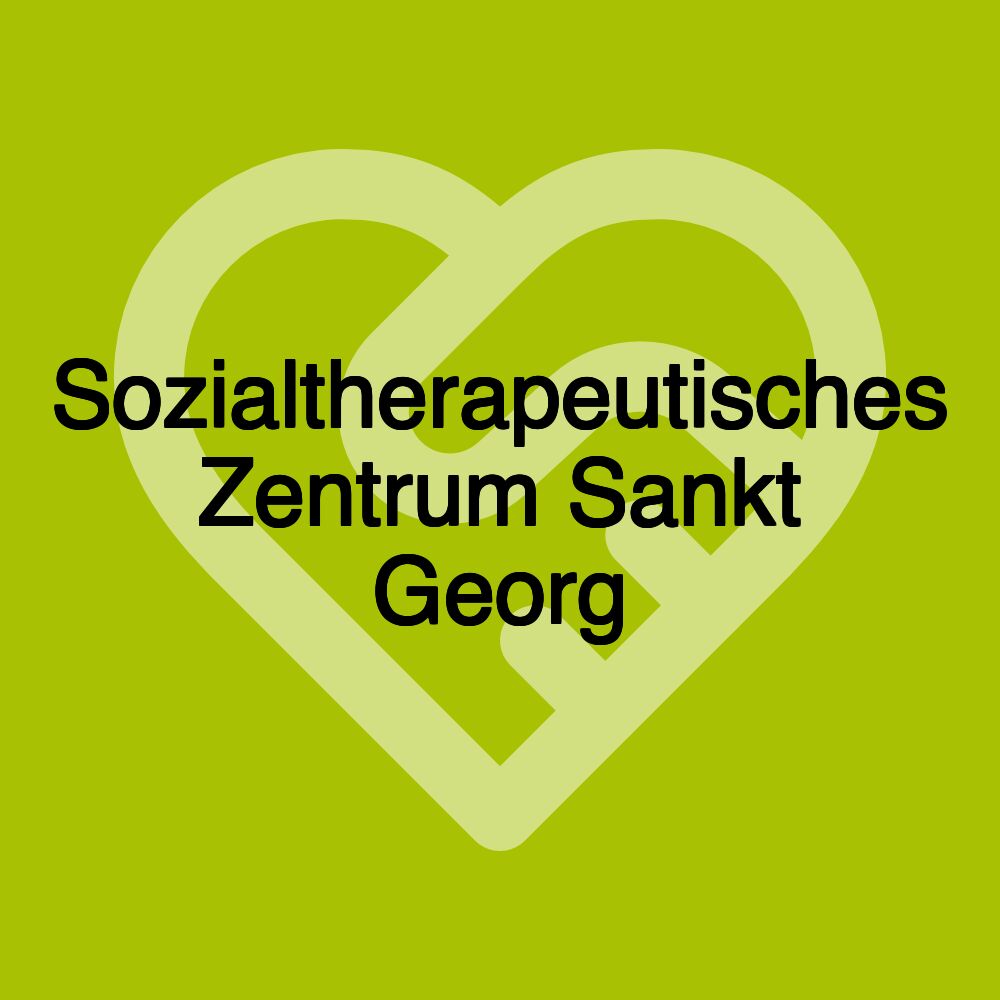 Sozialtherapeutisches Zentrum Sankt Georg
