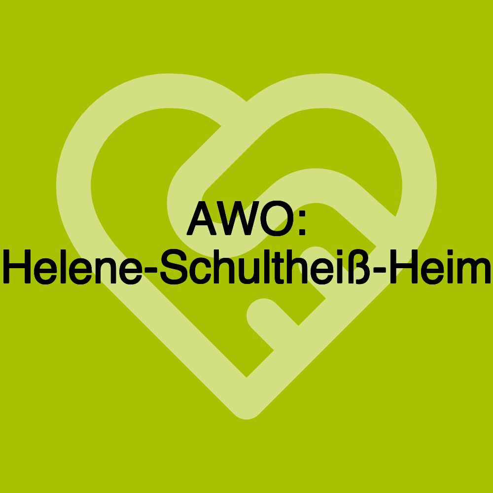AWO: Helene-Schultheiß-Heim