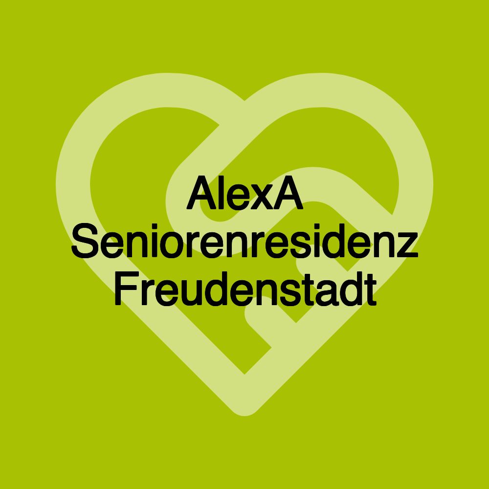 AlexA Seniorenresidenz Freudenstadt