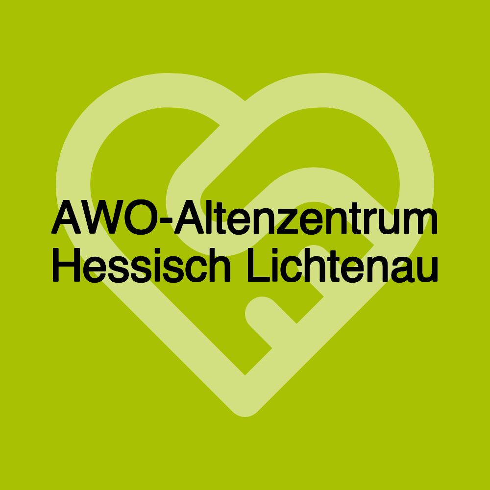 AWO-Altenzentrum Hessisch Lichtenau