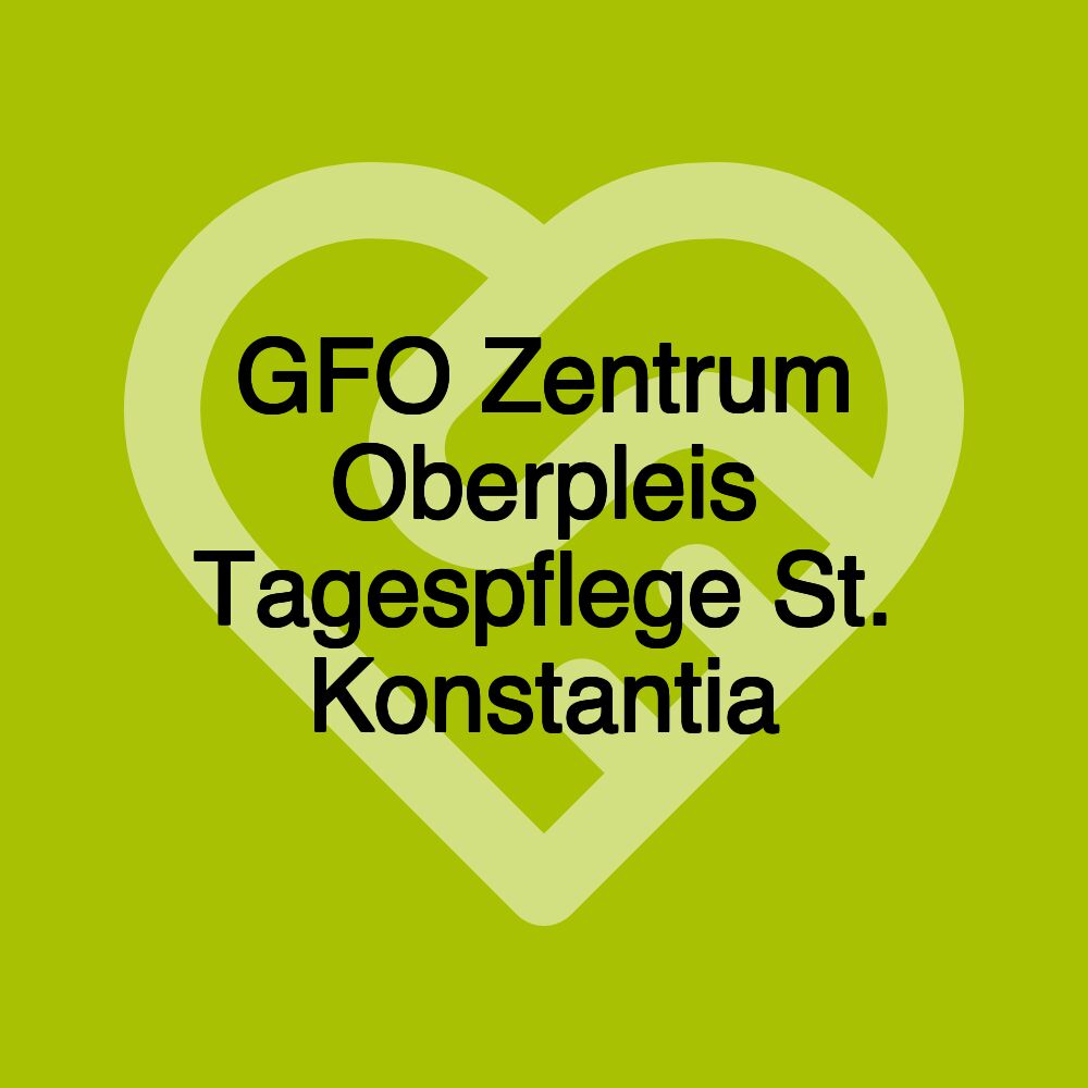 GFO Zentrum Oberpleis Tagespflege St. Konstantia