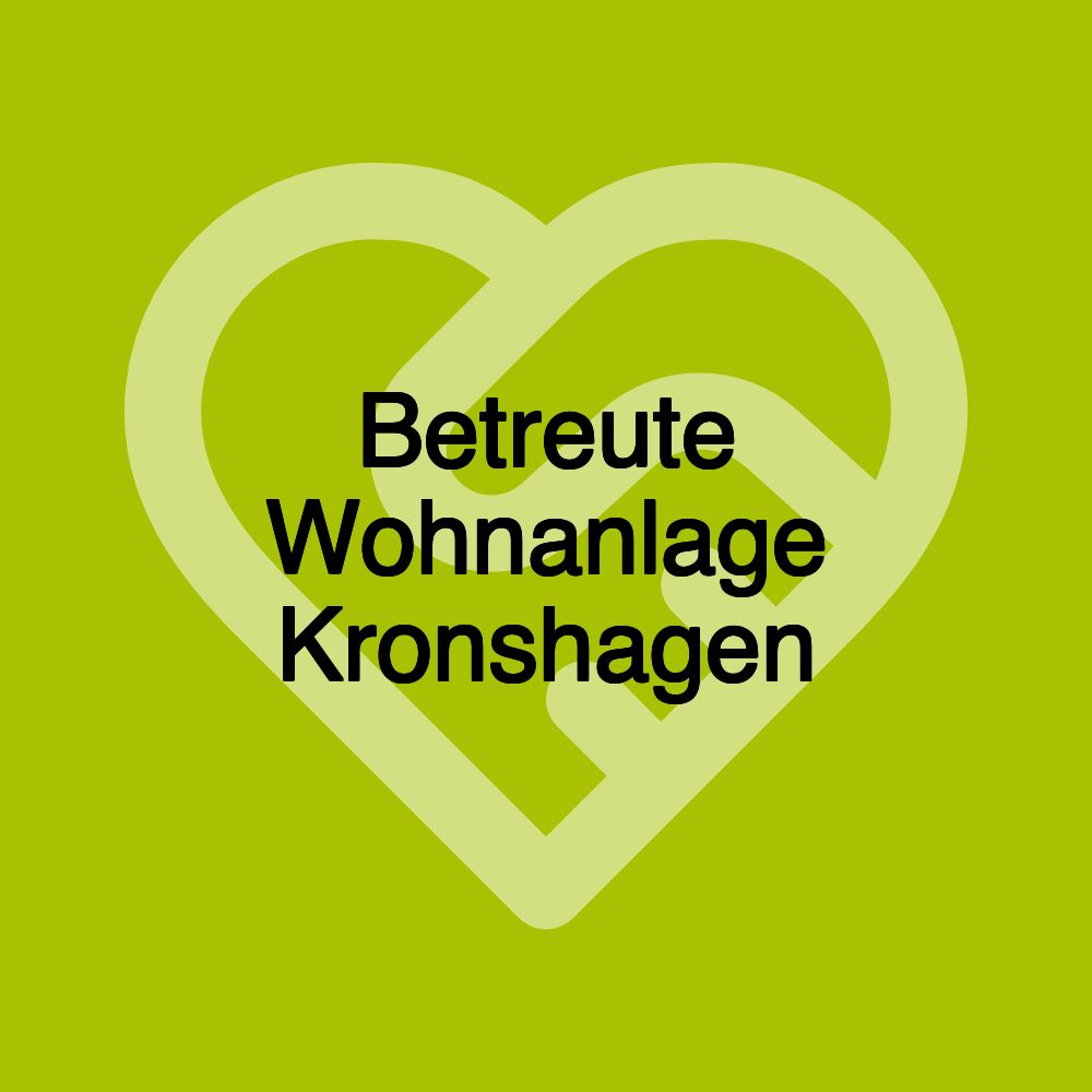 Betreute Wohnanlage Kronshagen