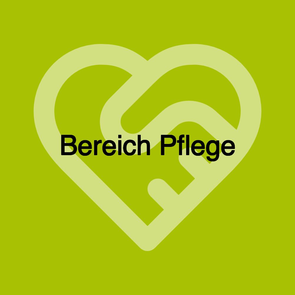Bereich Pflege