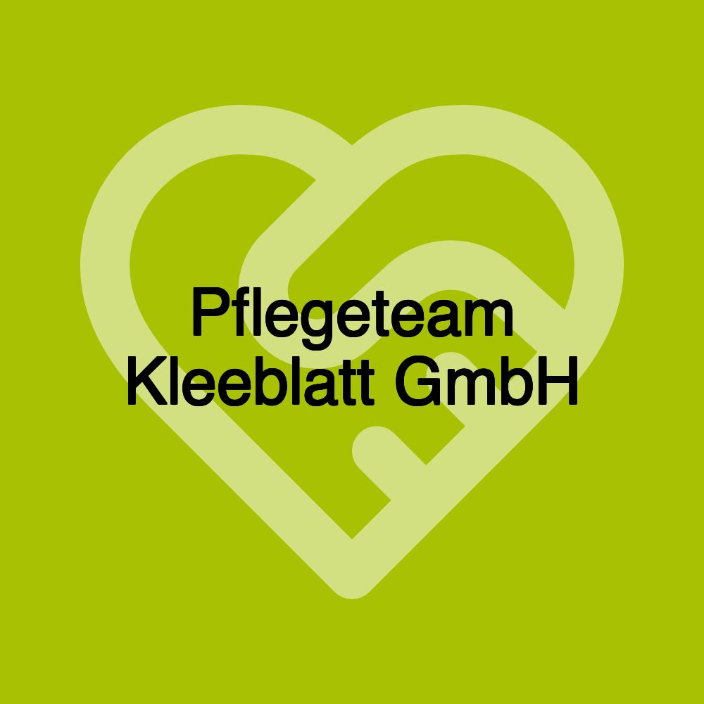Pflegeteam Kleeblatt GmbH