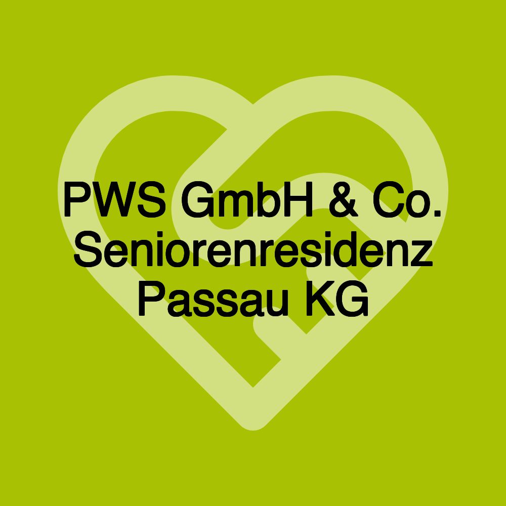 PWS GmbH & Co. Seniorenresidenz Passau KG