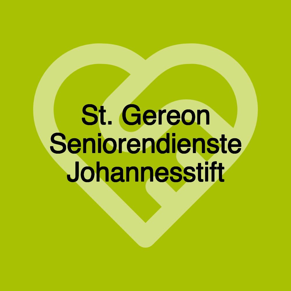St. Gereon Seniorendienste Johannesstift