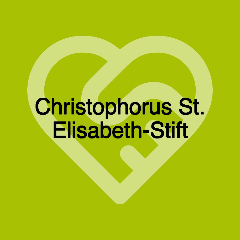 Christophorus St. Elisabeth-Stift