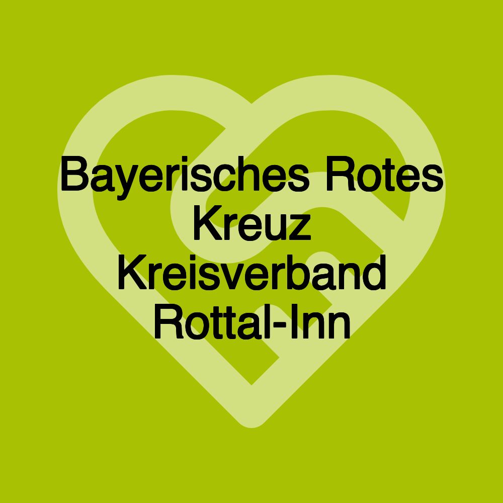 Bayerisches Rotes Kreuz Kreisverband Rottal-Inn