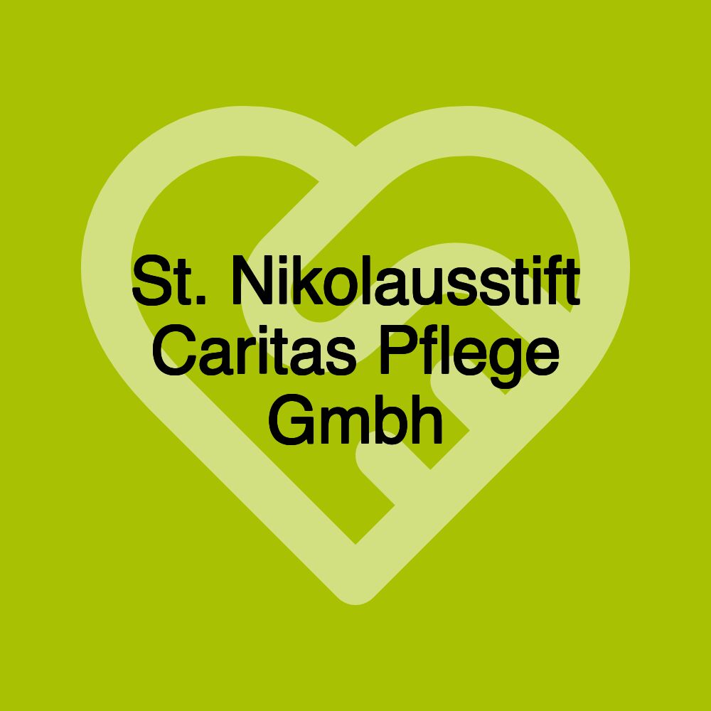 St. Nikolausstift Caritas Pflege Gmbh