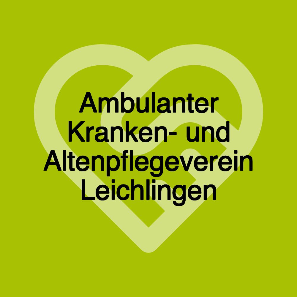 Ambulanter Kranken- und Altenpflegeverein Leichlingen